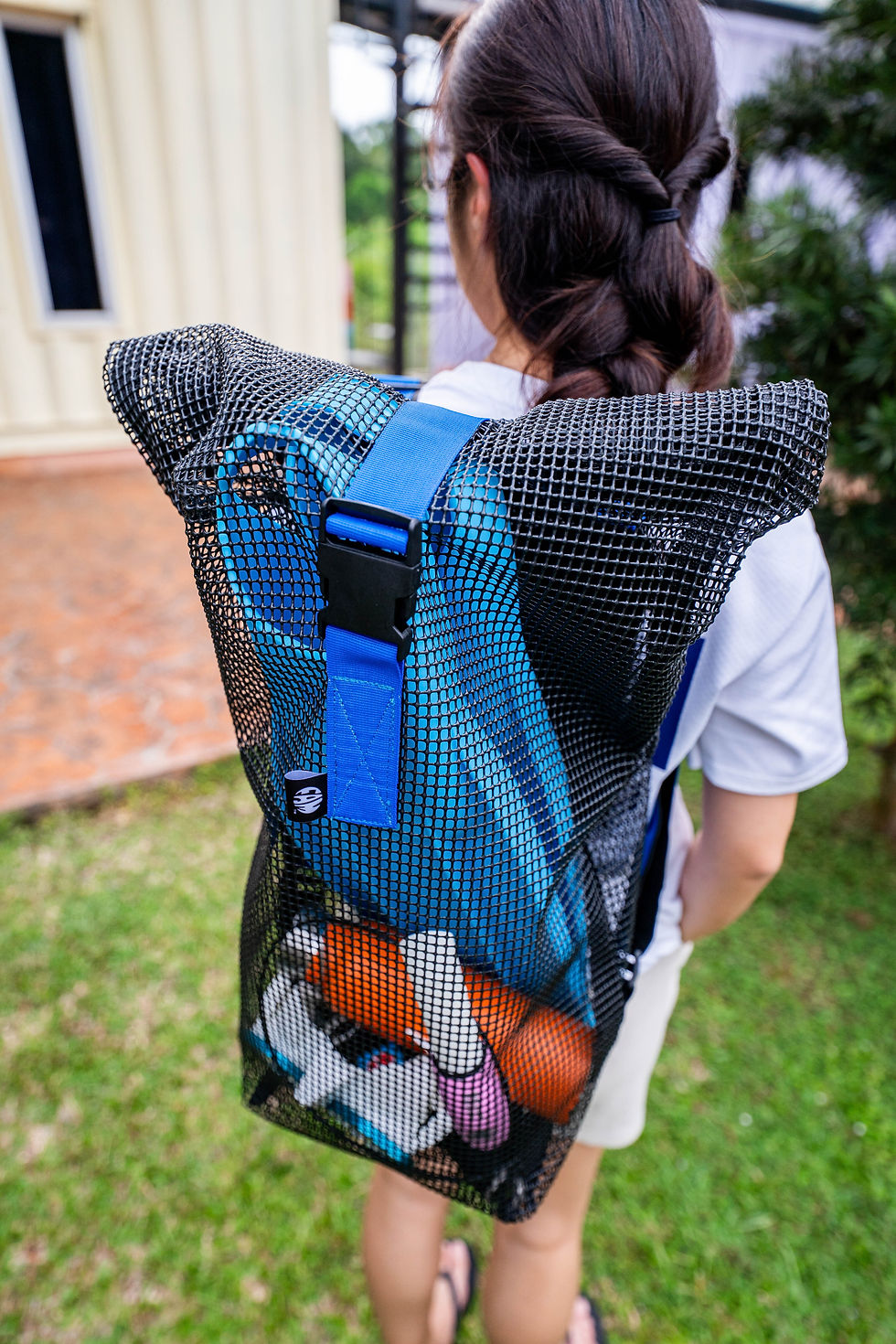Thumbnail: FAM Mesh Bag: FreediverPro Fins Backpack