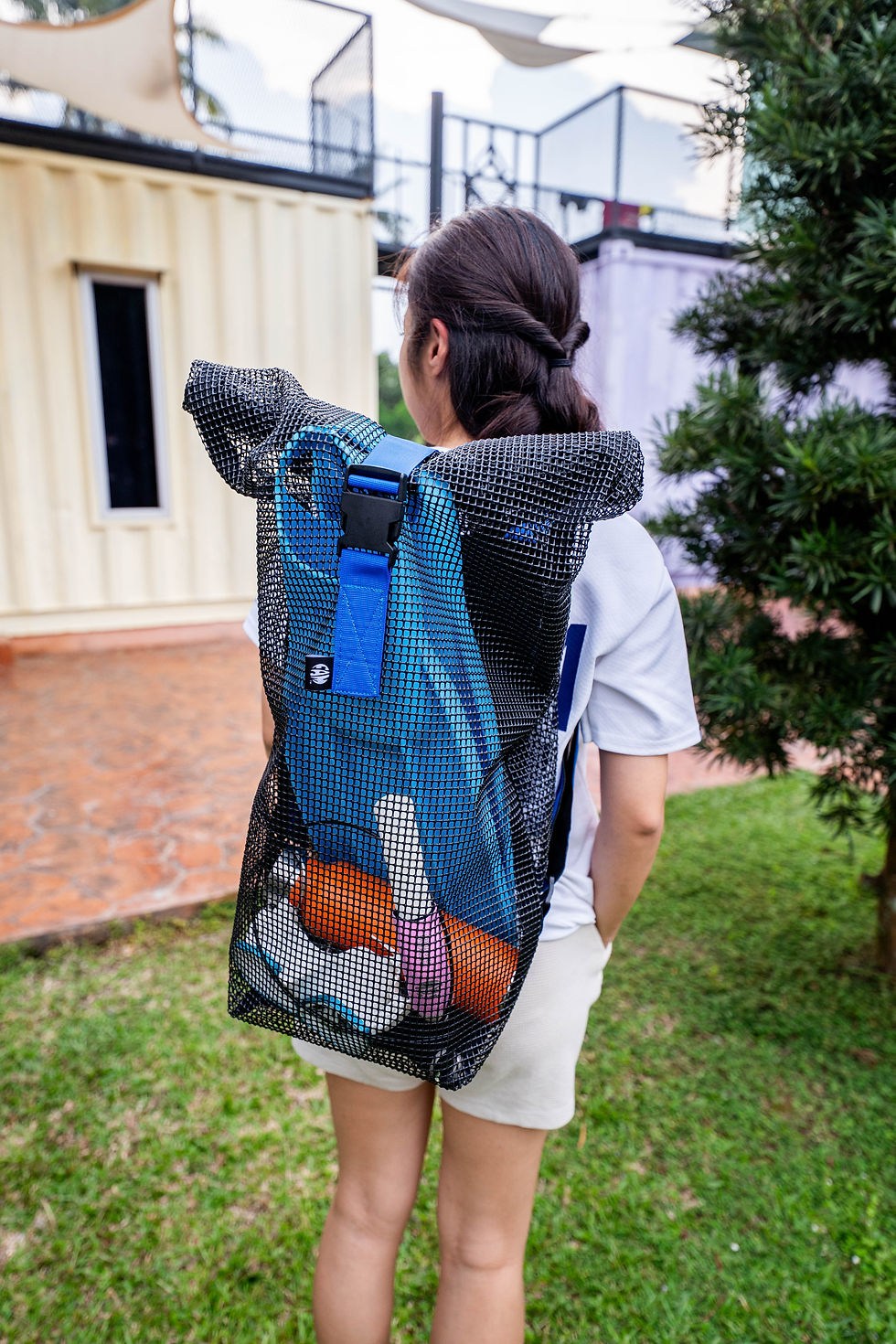 Thumbnail: FAM Mesh Bag: FreediverPro Fins Backpack