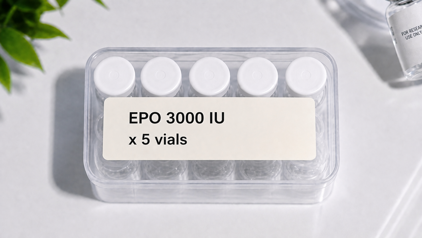 EPO 3000 IU x 5 vials
