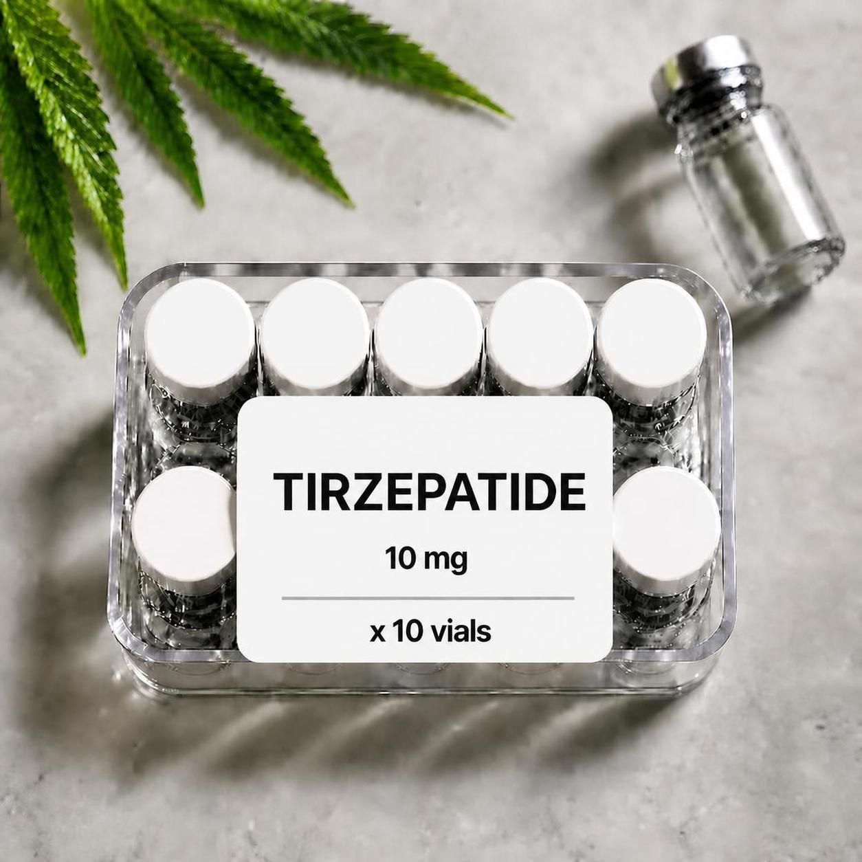 Tirzepatide 10 mg x 10 vials
