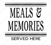 Meals and Memories