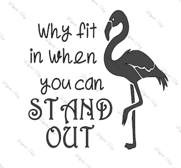 Flamingo Stand out