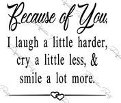 Because of You