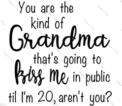 Grandma Kiss