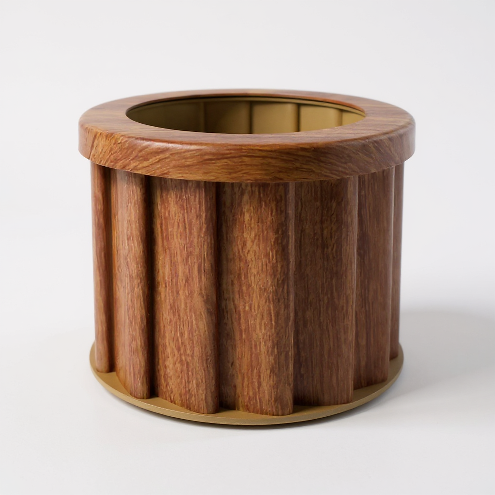 Miniatura: Round Strata Planter - Small