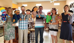 These puppets were some of our most favorite new team members!