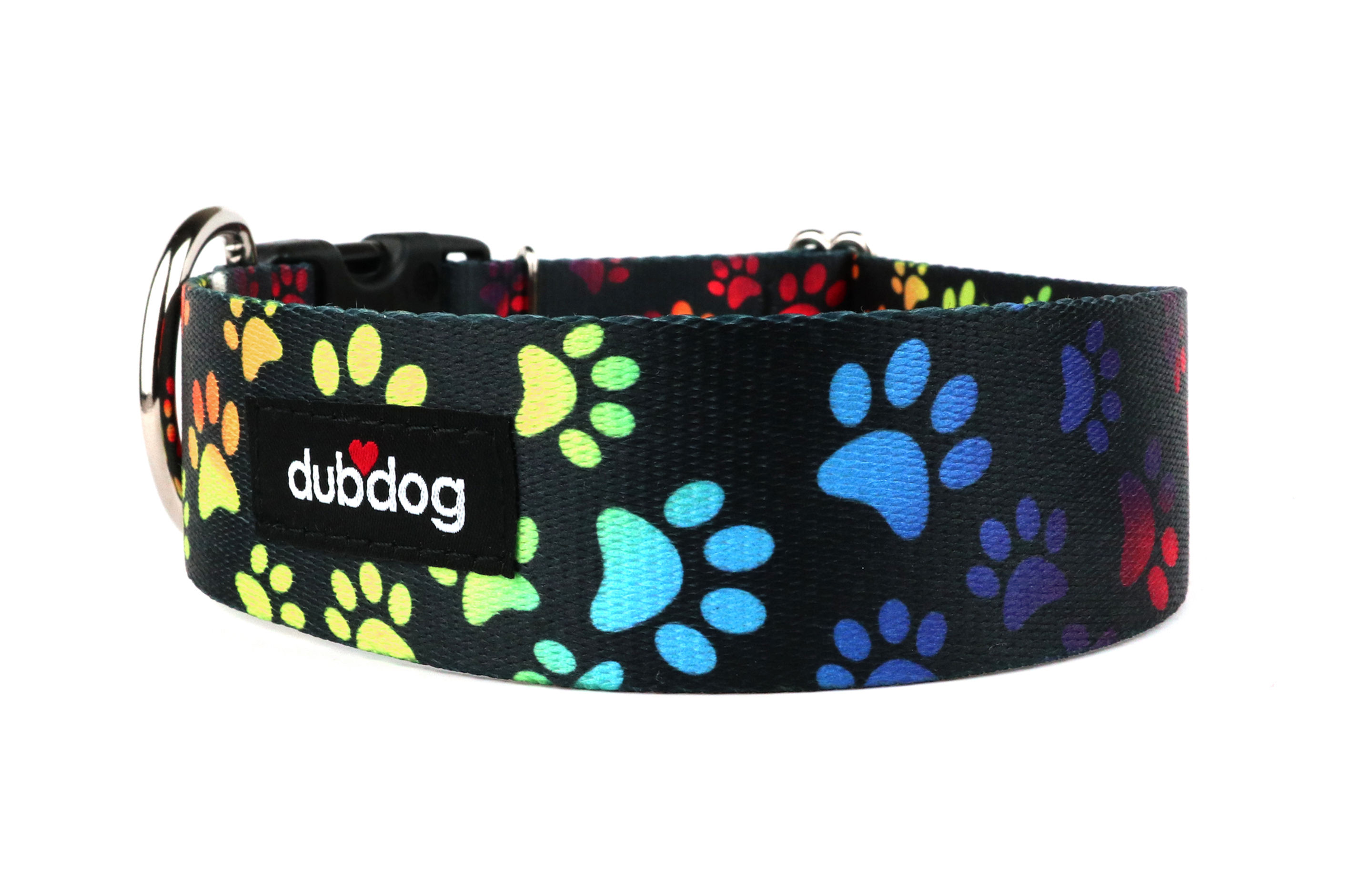 Rainbow Paws | dog collar