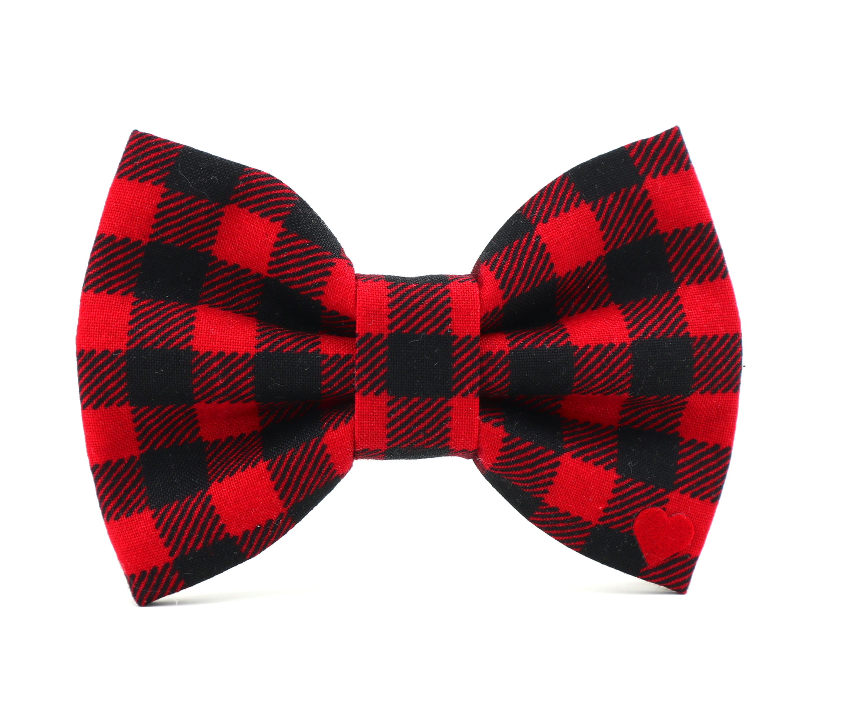 Cozy Check bow tie