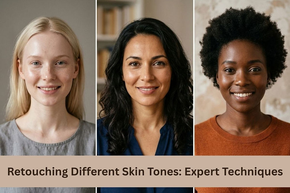 Retouching for Different Skin Tones: Why One Technique Doesn't Fit All