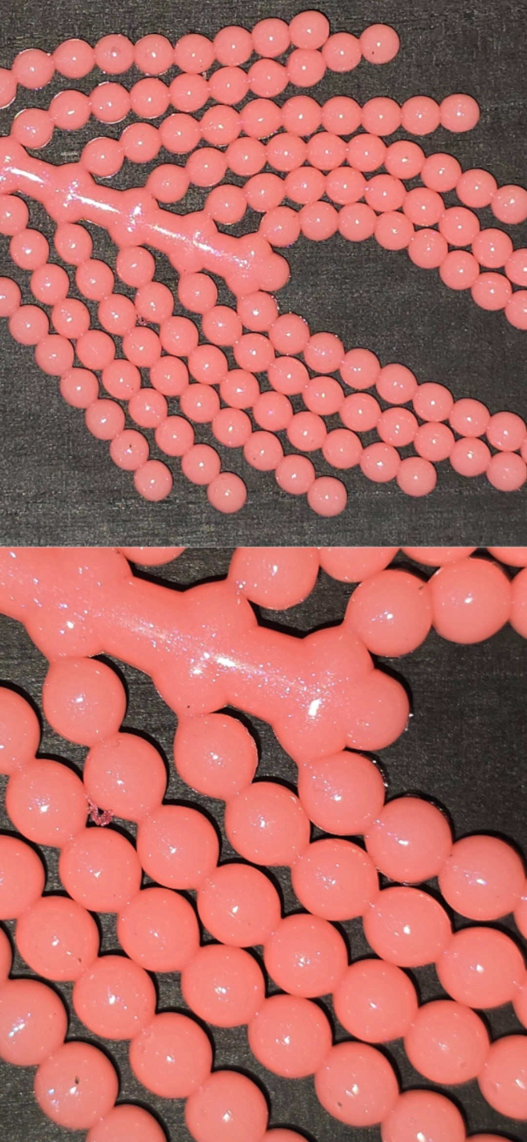 Chad's Tackle .25" Egg String - Limited - Axolotl