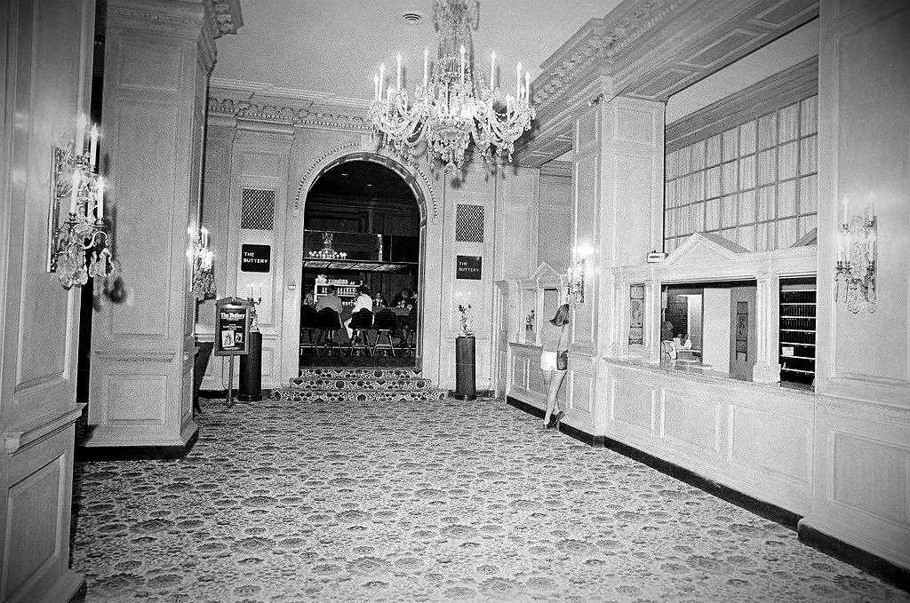 Historic public space inside the Ambassador East