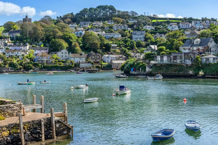 Noss Mayo in Devon