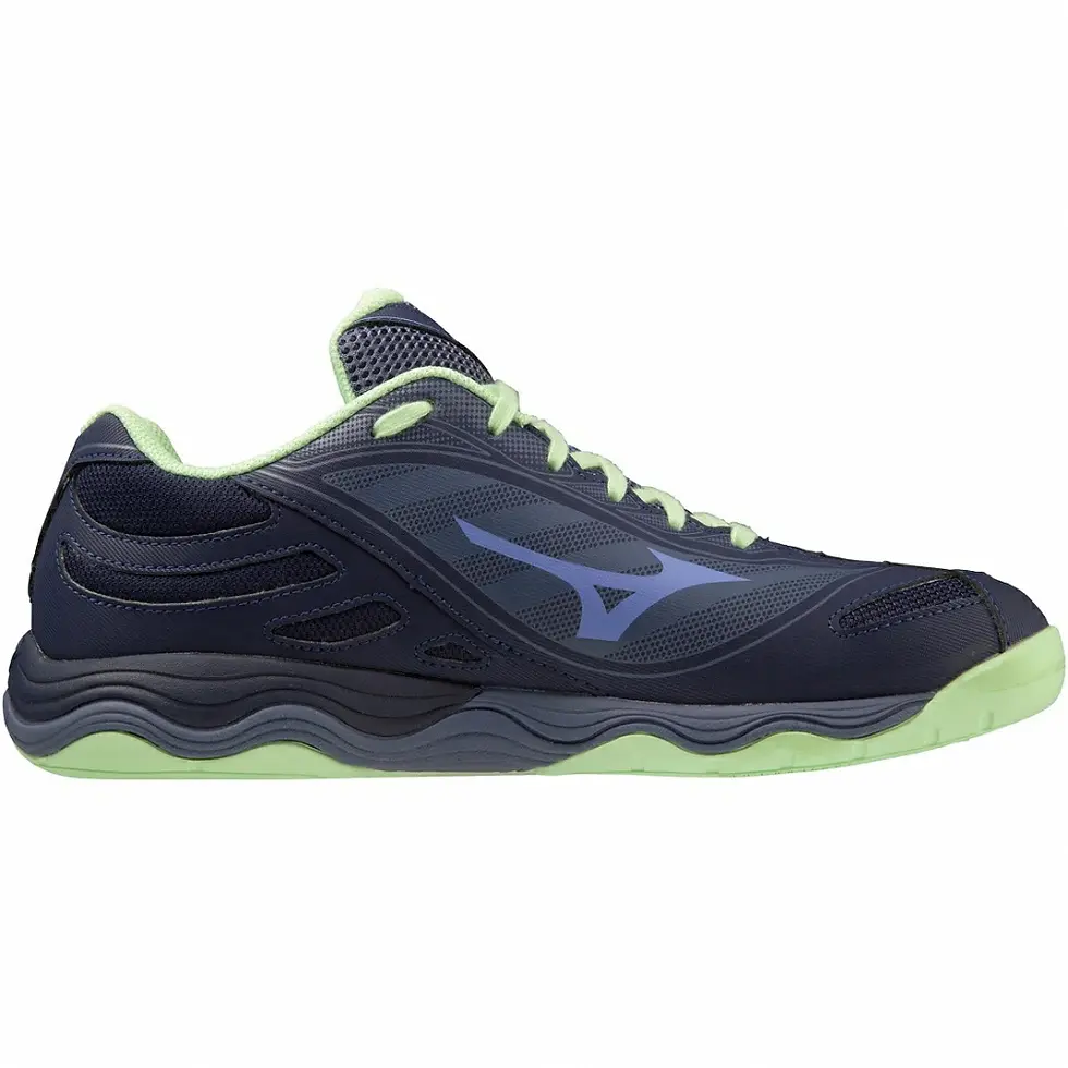 Thumbnail: Mizuno Wave Medal 7 Black/Lime