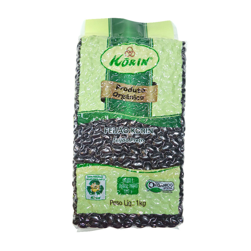 Feijão Preto 1kg - Korin