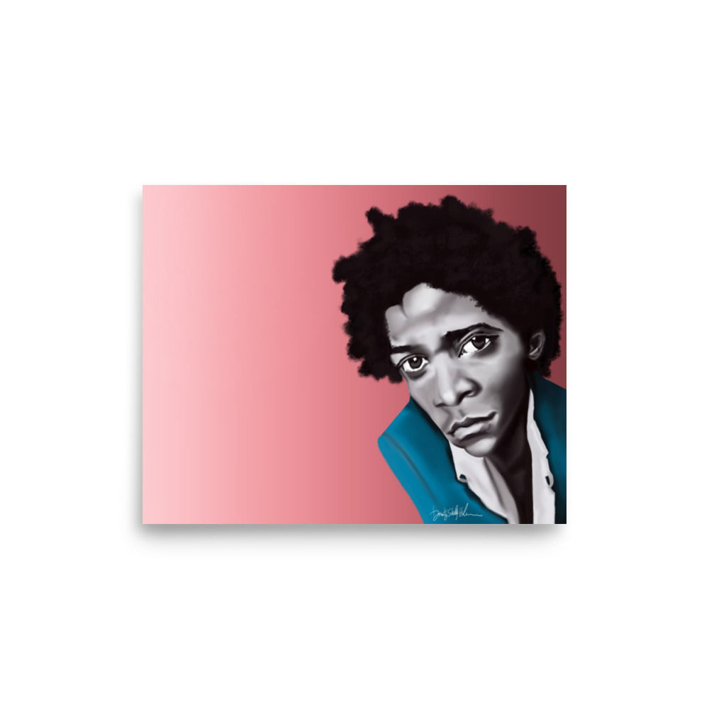 Basquiat Painting on Photo paper poster