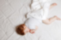 赤ん坊のように眠っています