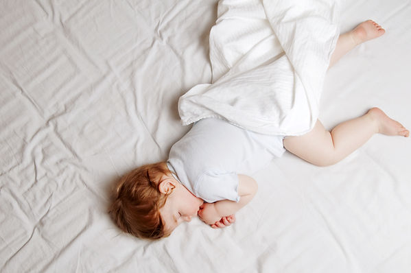 赤ん坊のように眠っています