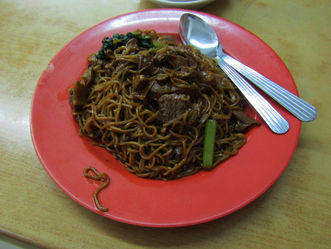 Ginger Duck Noodle and Pumpkin Glass Noodle from Soon Lei Restaurant