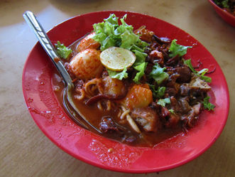Famous Indian Noodle Of Bangkok Lane, Penang