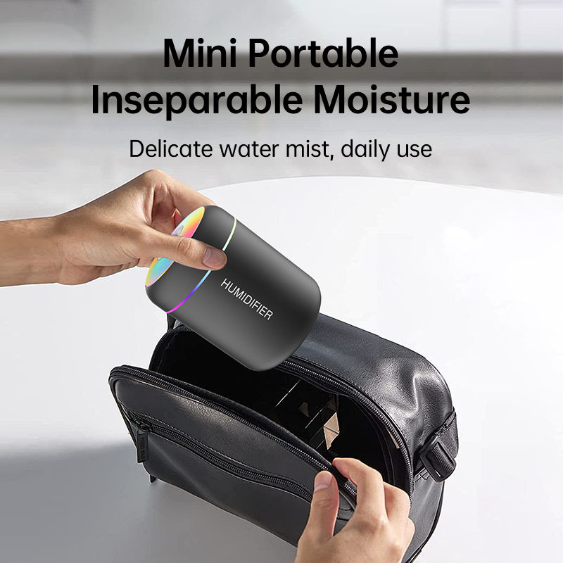 Thumbnail: 180ML Mini Air Humidifier USB Electric Aroma Diffuser Essential Oil Purifier Aro