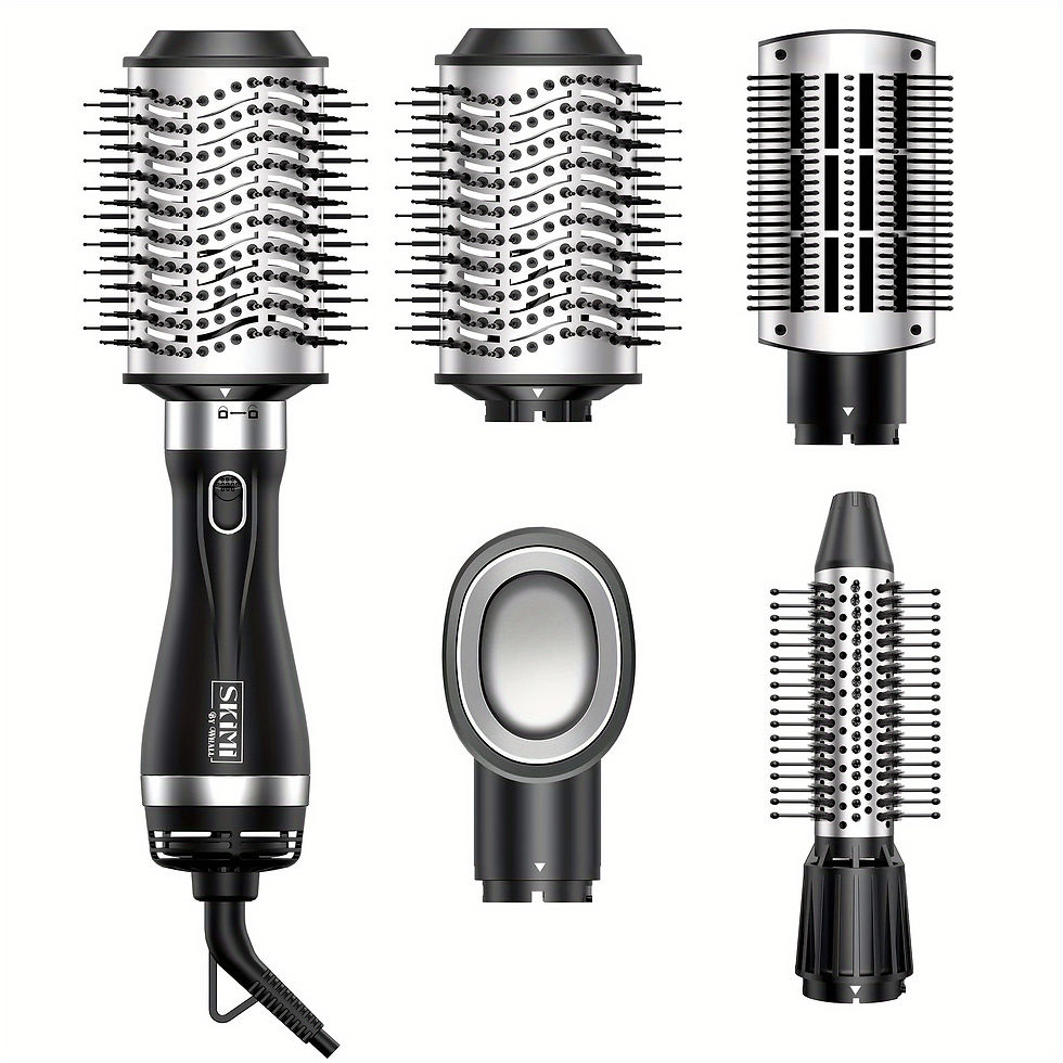 Thumbnail: Hair Dryer Brush Blow Dryer Brush In One, Hot Air Brush Set For Straightening/Dr