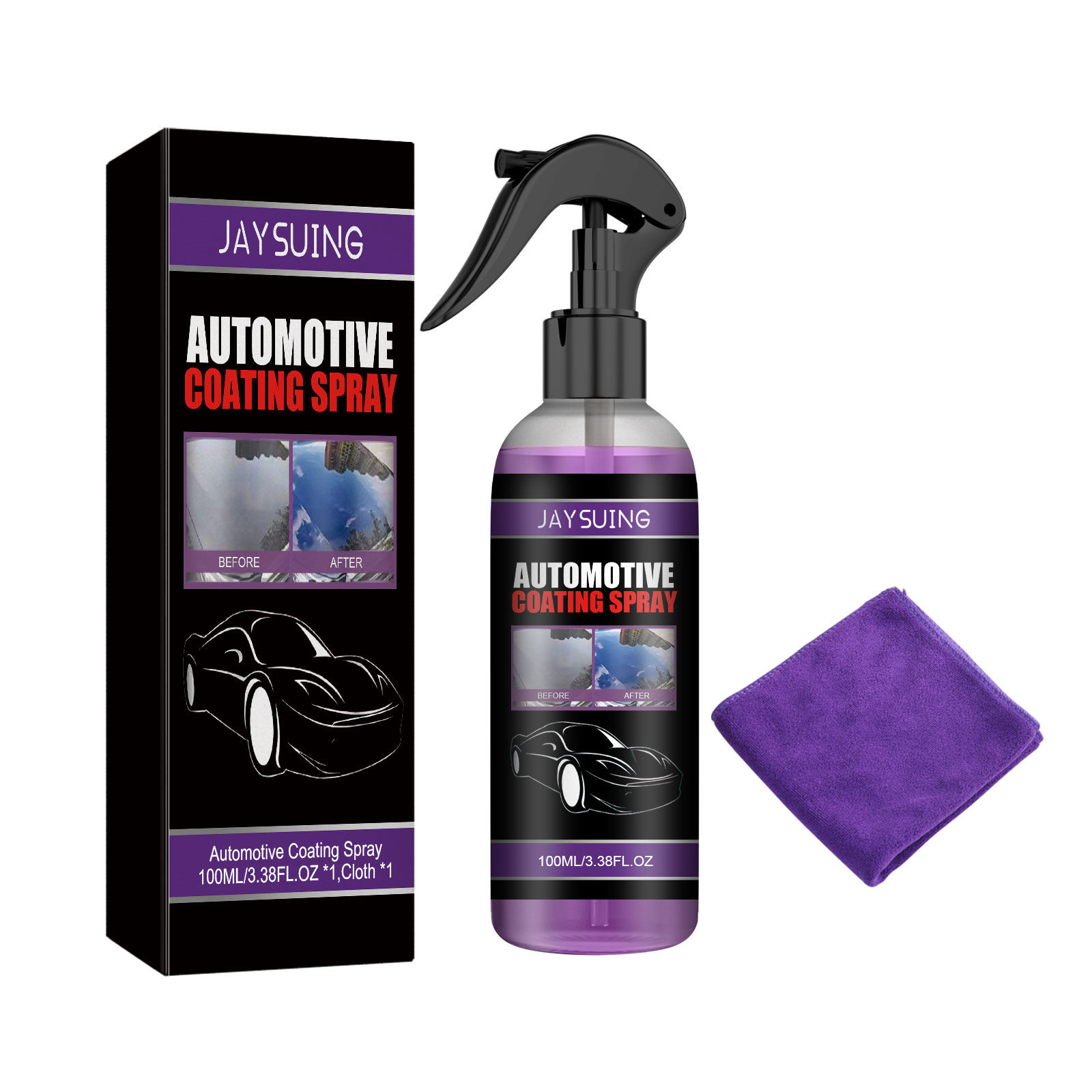Jaysuing Coating Agent for Automotive Paint Decontamination Polish for Interior