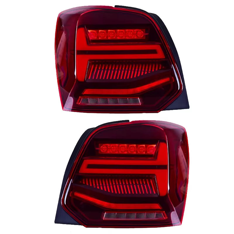 Thumbnail: Rear Led Tail Lights for Volkswagen VW Polo 5 2011 - 2018 Taillamp Sequential Tu