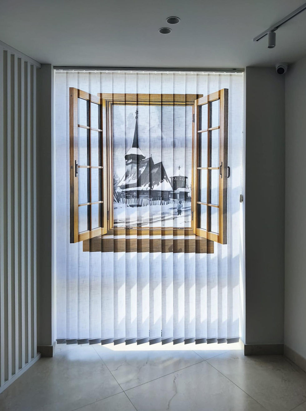 Grafika szalagfüggönyre