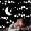Miniatura: Adesivo luminoso "stelle grandi"125 pz.