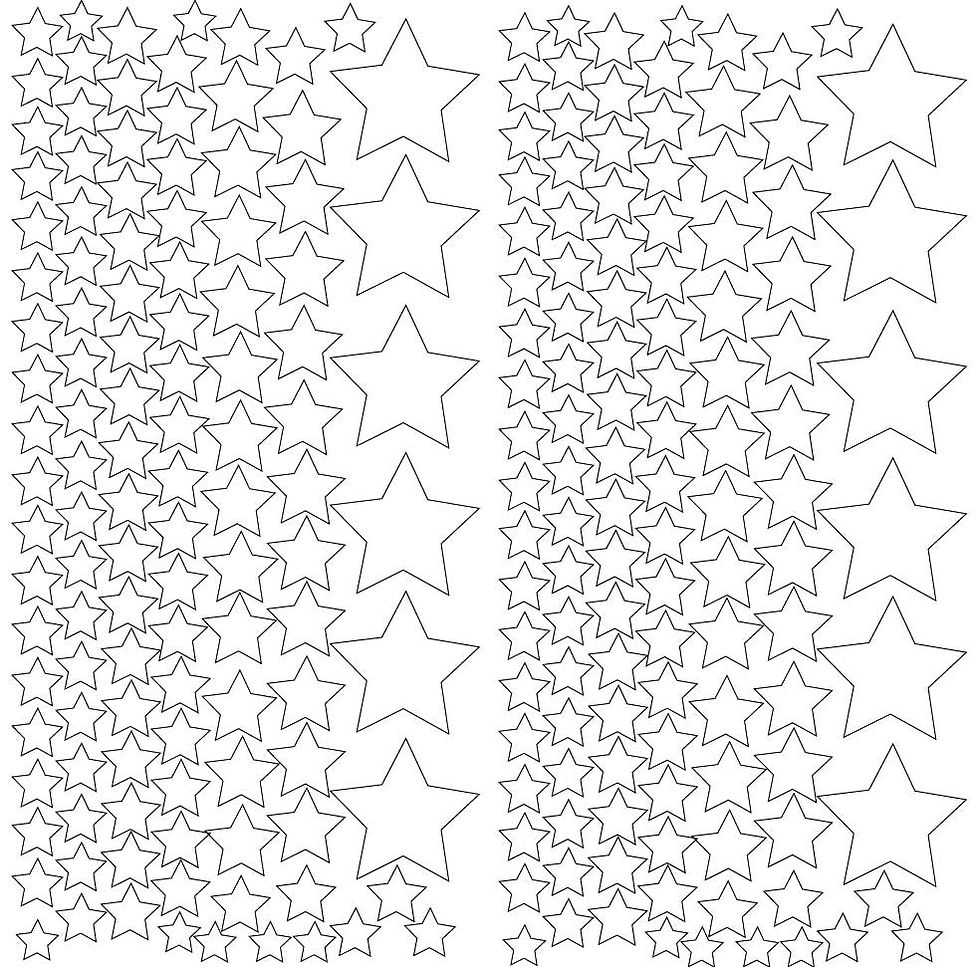 Stelle Adesive Fluorescenti Per Soffitto - 503 Pezzi Con Luna, Decorazione Luminosa Per Camera Bambini - Foto 7