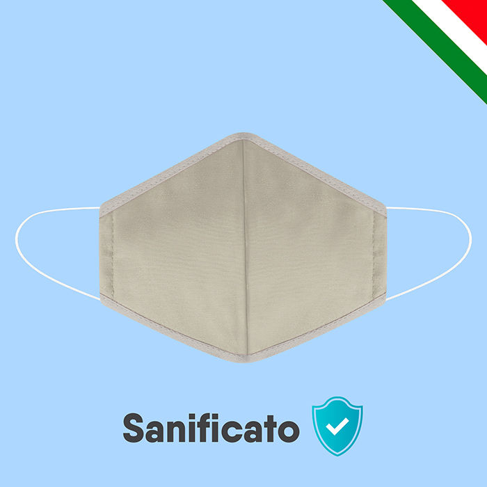 Miniatura: Mascherinain Tessuto Personalizzata in Quadricromia