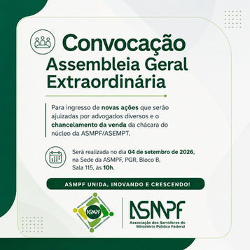 Assembleia Geral Extraordinária - Convocação