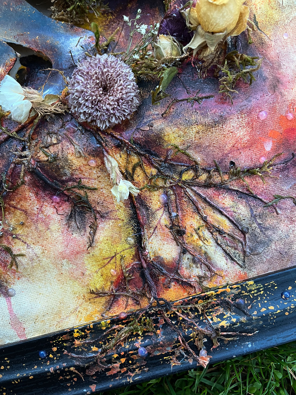 Thumbnail: Outgrown - Original Mixed Media Piece