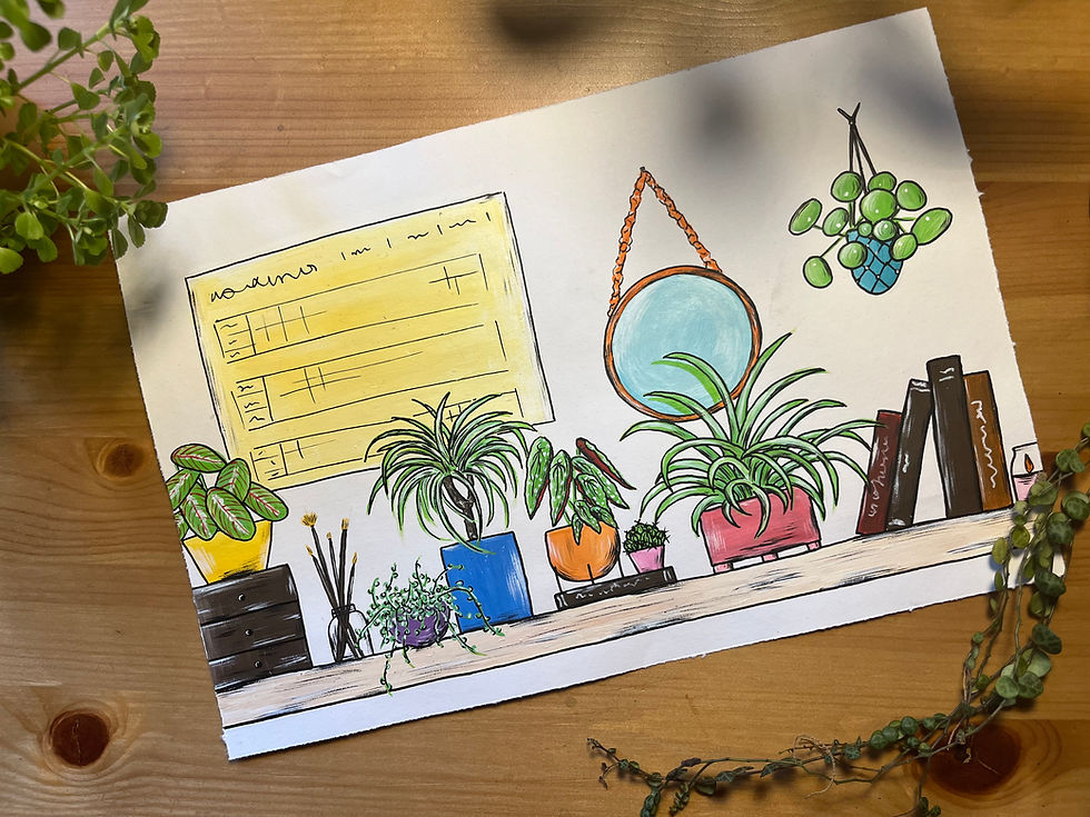 Thumbnail: Grow your Passions Original Painting
