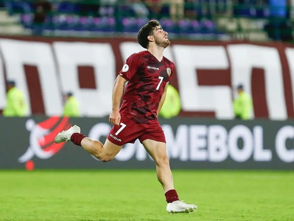 Fue uno de lso referentes de Venezuela en las categorías inferiores de 2019