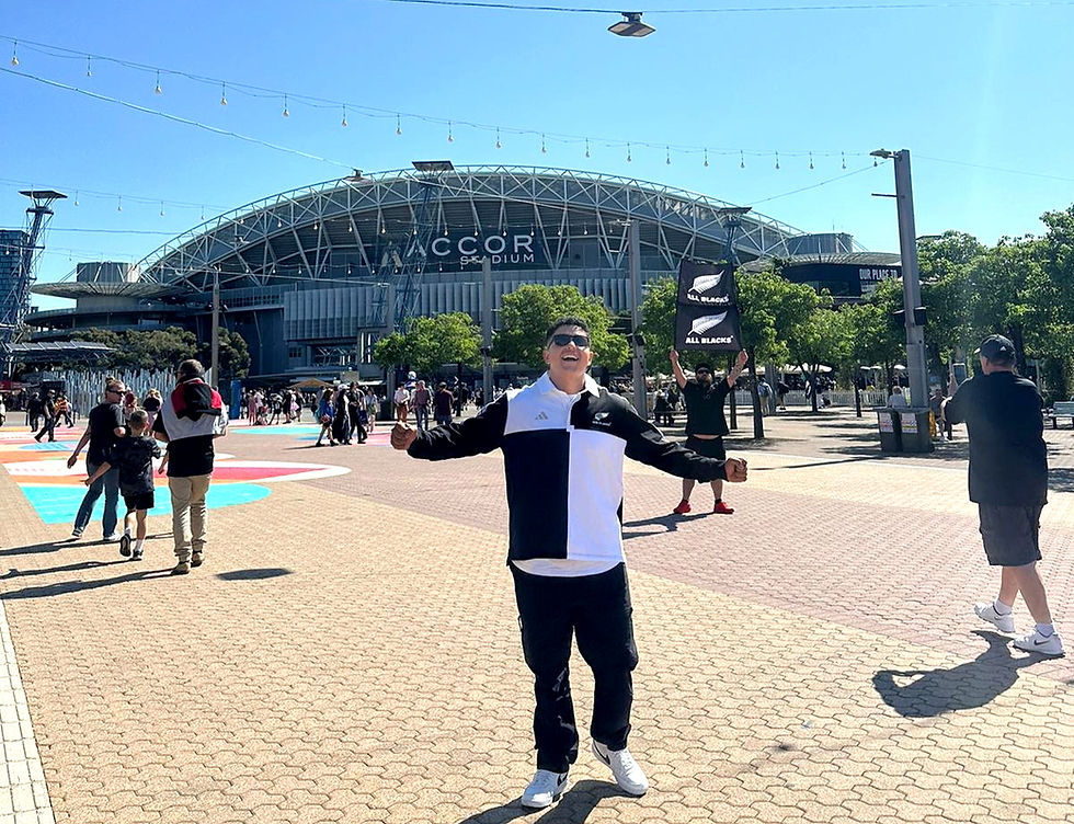 Accor Stadium, sydney. All Blacks vs. Wallabies en 2024