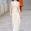 Thumbnail: Halterneck Floral Semi-Sheer Cotton Maxi Dress - Alberta Ferretti