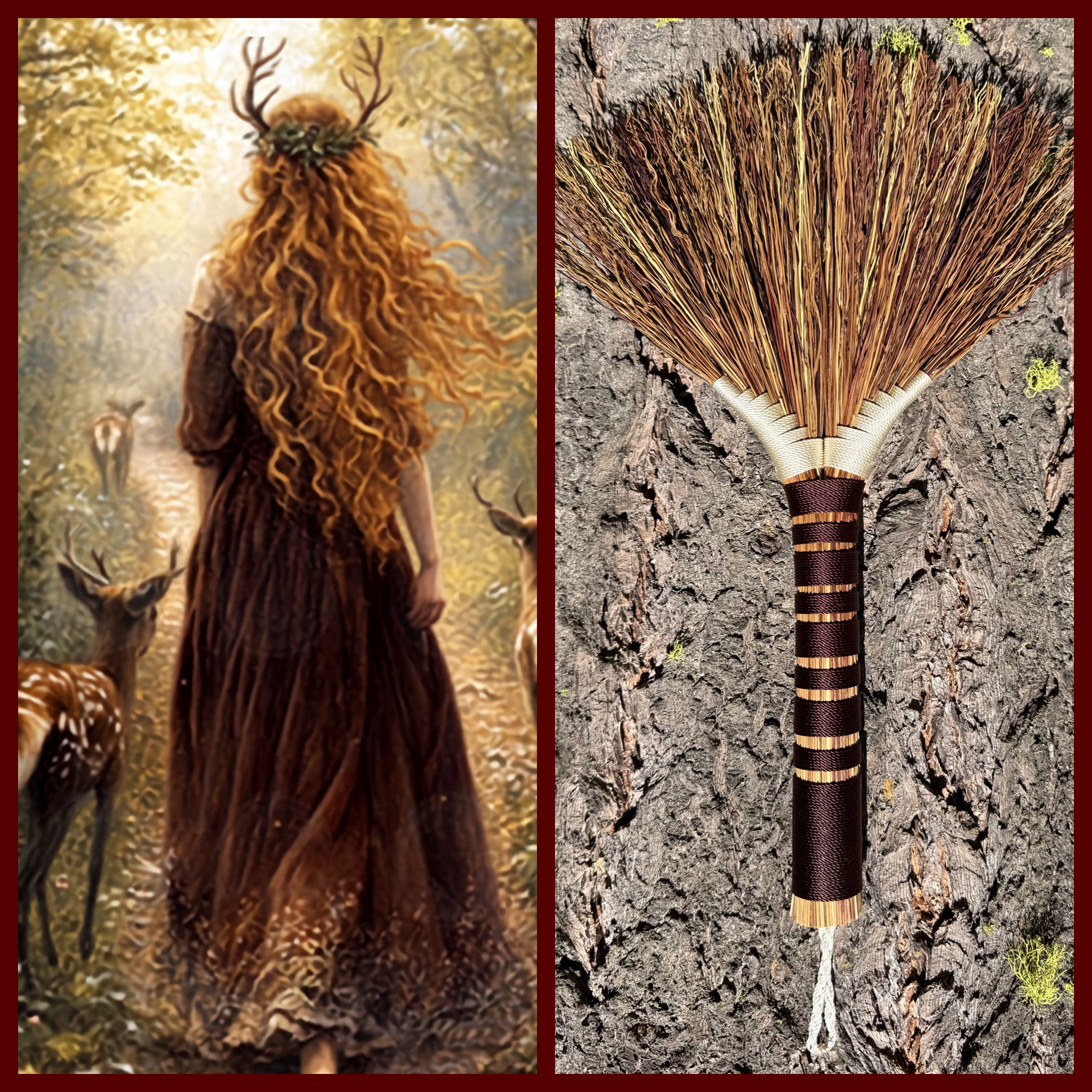 🦌Elen of the Ways Double Hen Wing Whisk