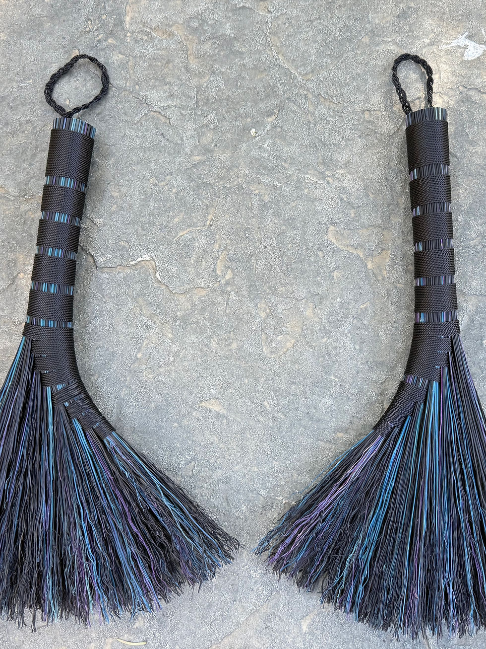 Thumbnail: PAIRED Huginn and Muninn Turkey-wing Whisks