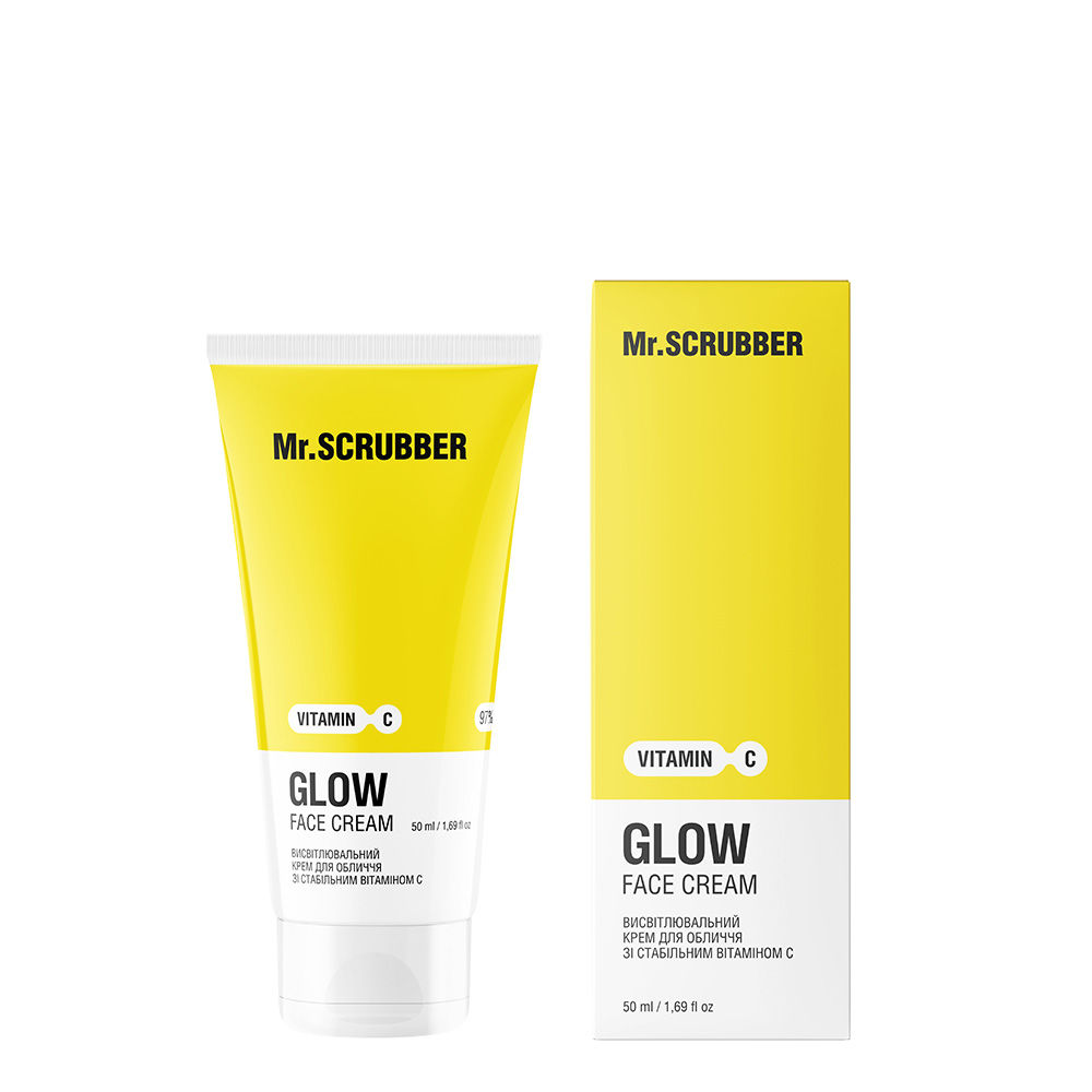 Висвітлювальний крем для обличчя Glow Vitamin C зі стабільним вітаміном С