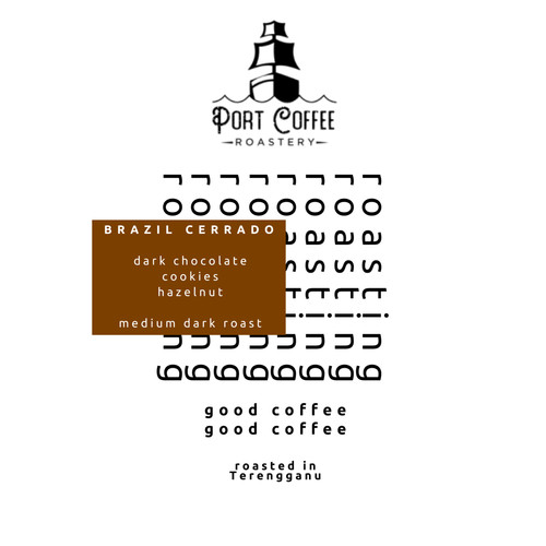 Port Coffee Roastery Brazil Cerrado – specialty coffee beans Malaysia