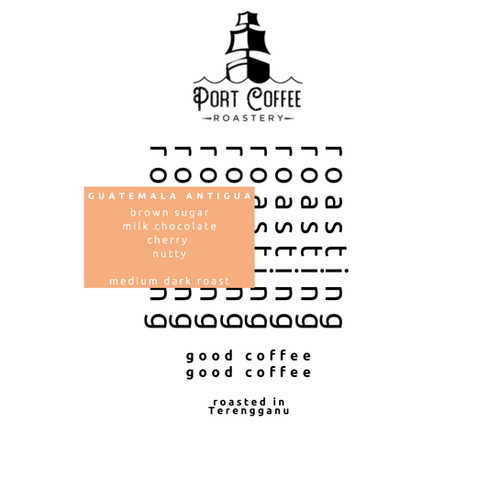 Port Coffee Roastery Guatemala Antigua – specialty coffee beans Malaysia
