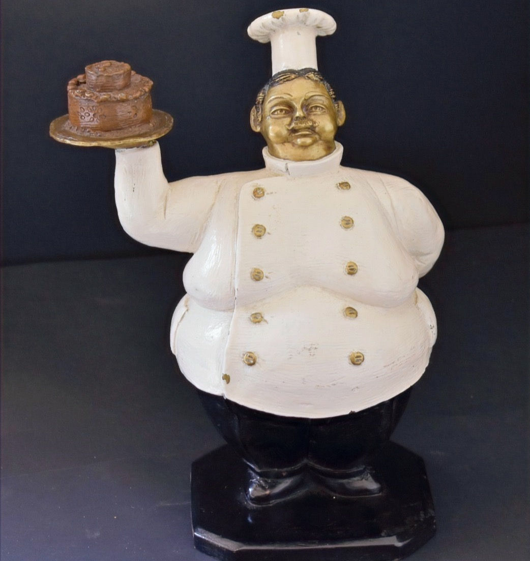 "EL CHEFF" - 33.5 x 25 x 18cm