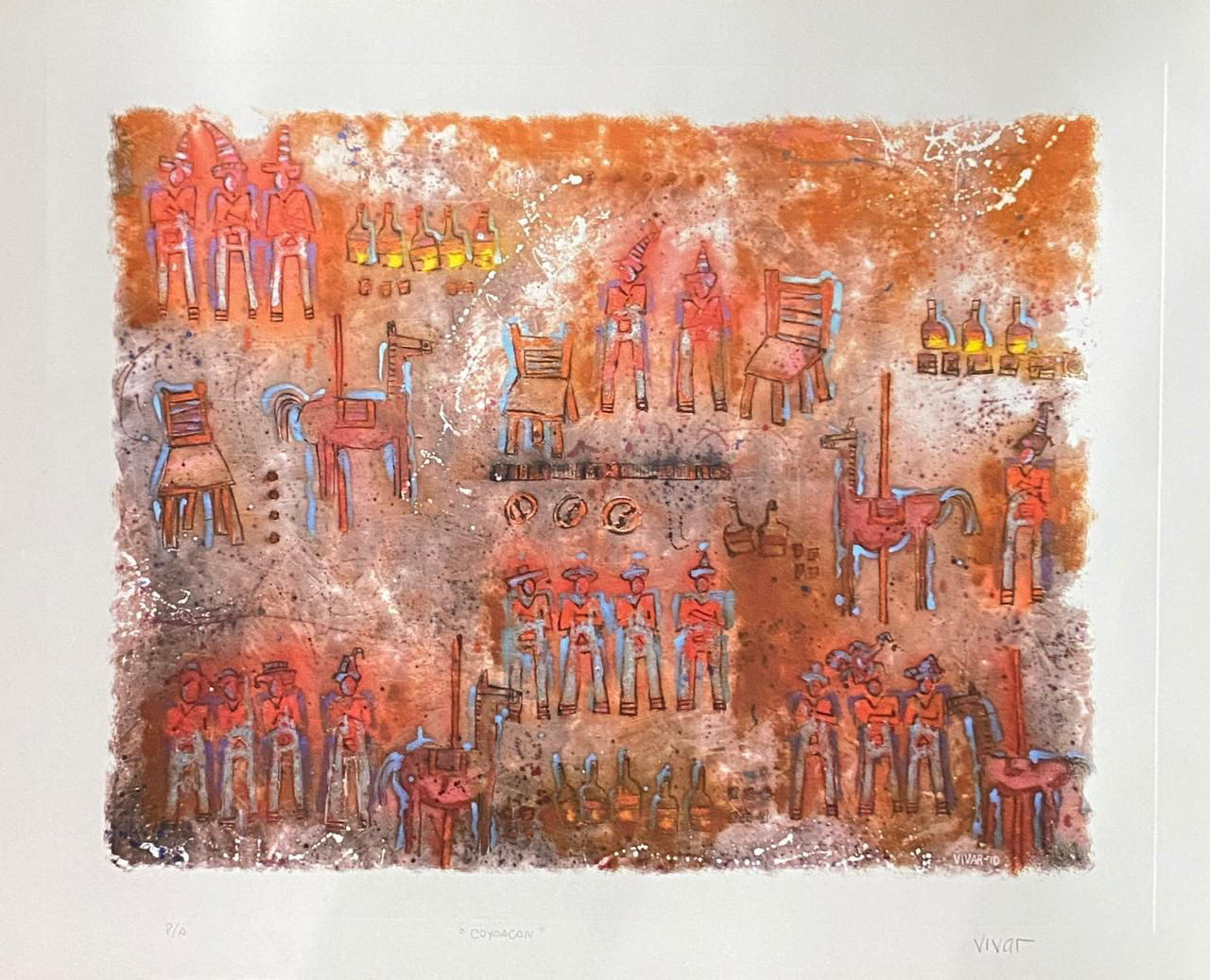 "COYOACÁN" - 55 x 45 cm