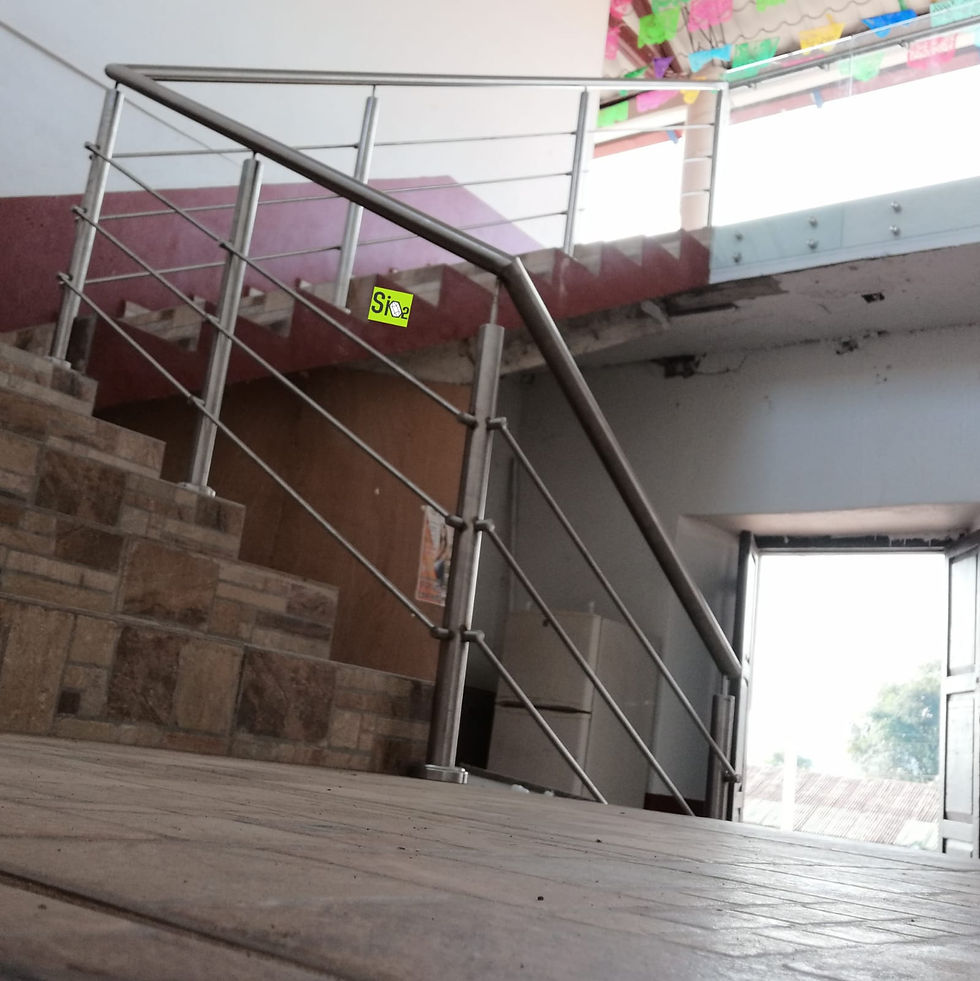 Miniatura: Barandal de acero inoxidable