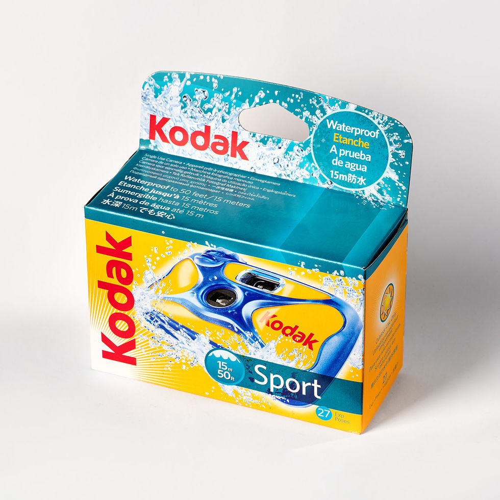 Kodak Sport Waterproof Single Use Camera Bay Photo Film