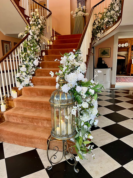THE STONEHOUSE ESTATE FLORAL STAIRCASE