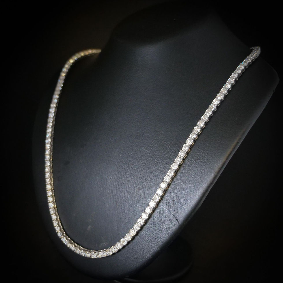 Thumbnail: 14k Lab Diamond Tennis Chain
