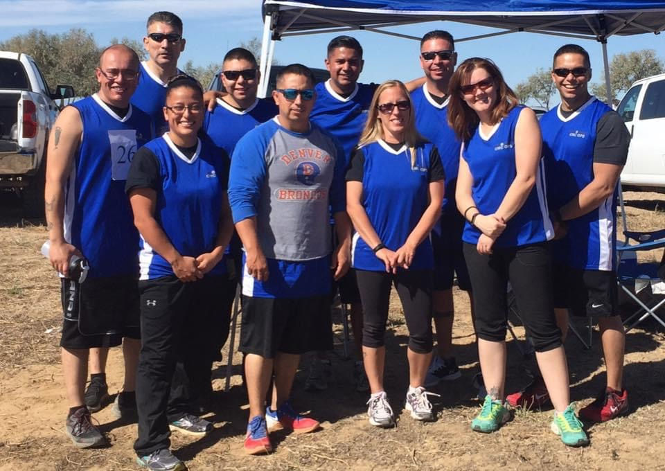 Correctional Officers at Community Event