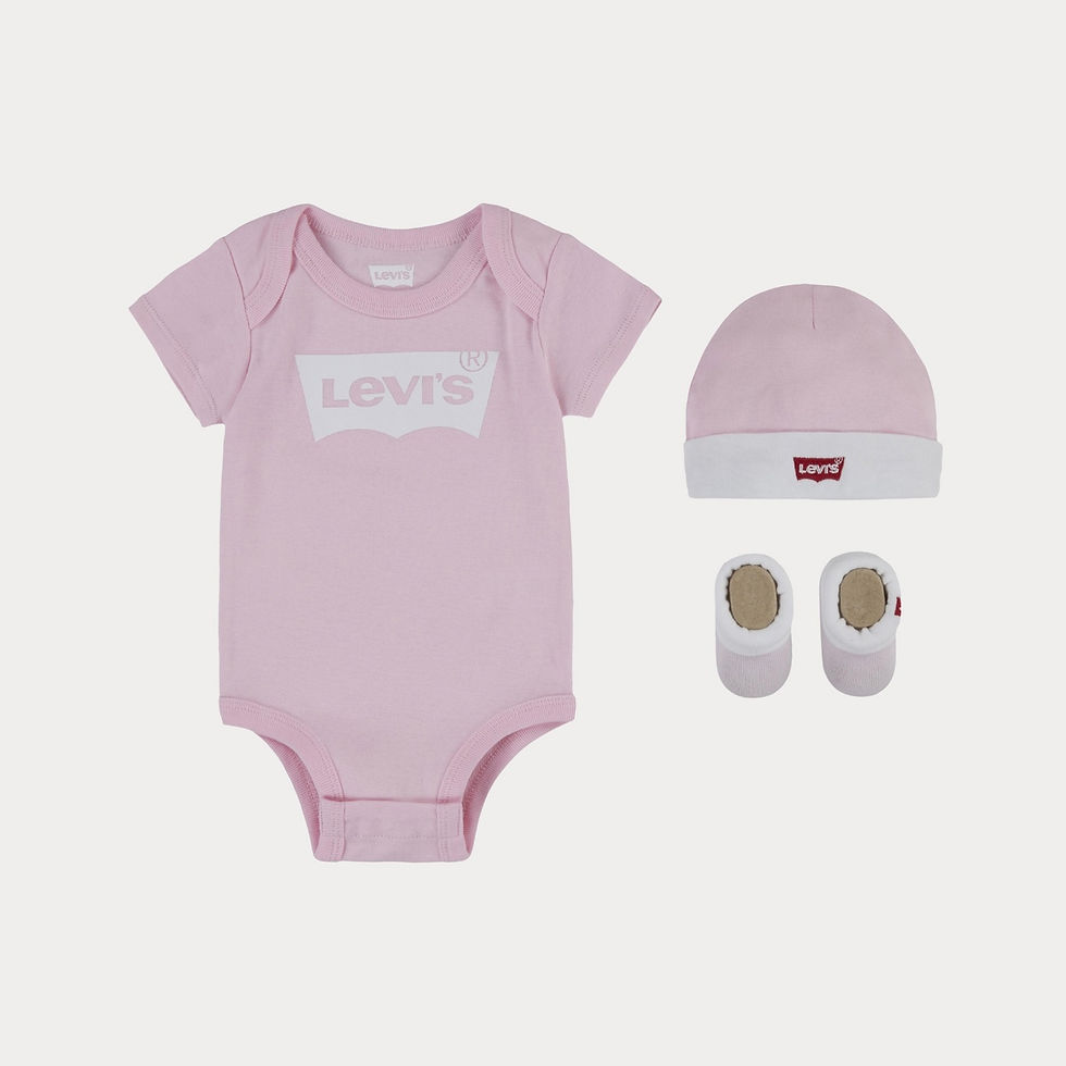 Unisex White & Pink Bodyvest Gift Set